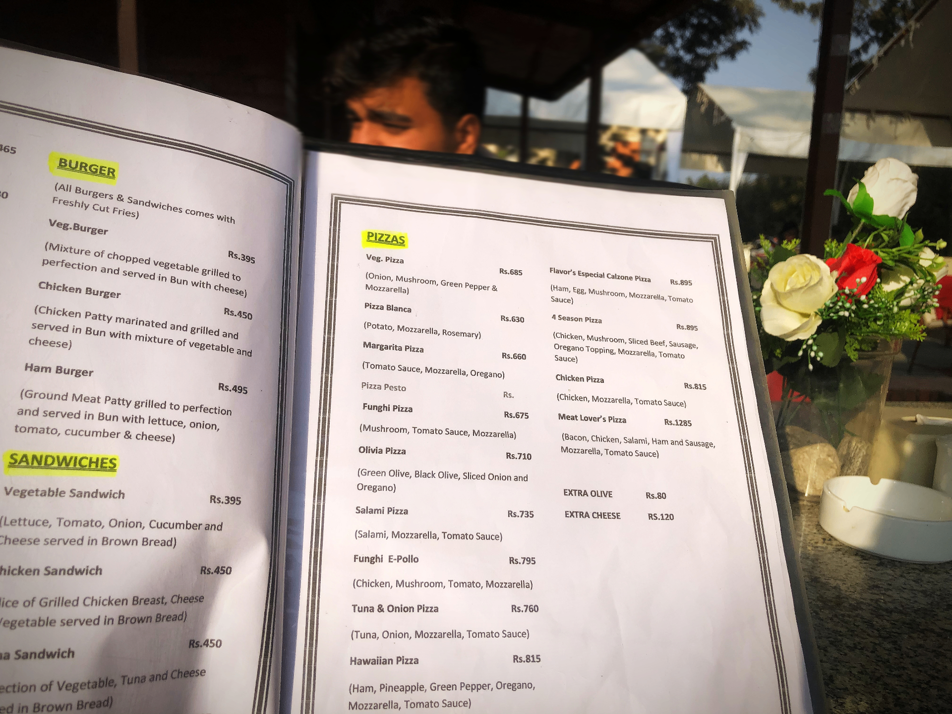 Flavor’s Cafe’ menu 3