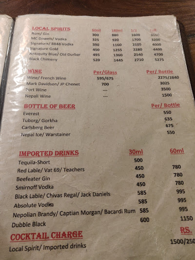 Thasang Authentic Thakali Kitchen menu 4
