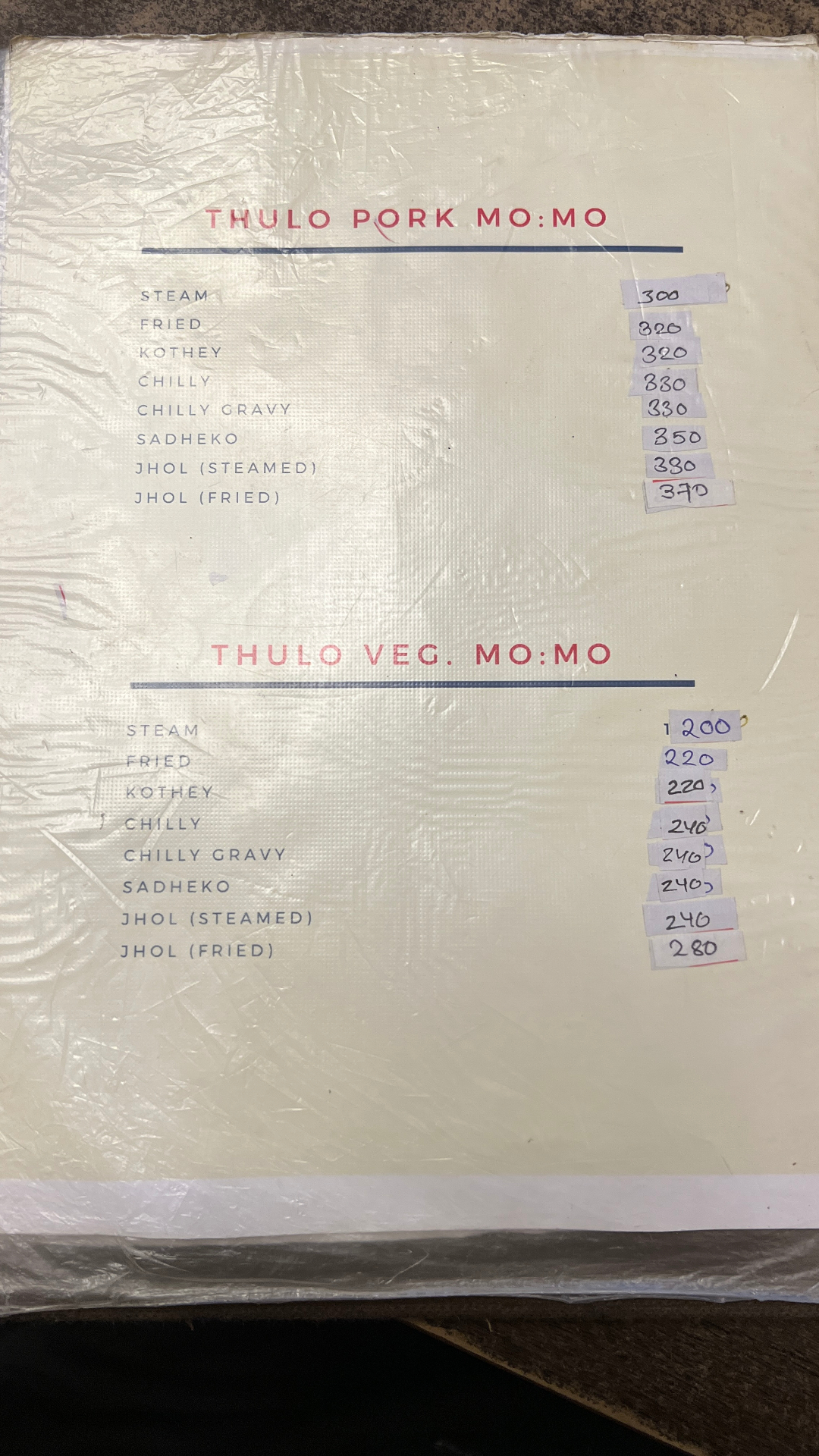 Thulo Mo:Mo menu 3