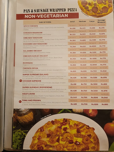 Pizza Planet Kumaripati menu 1