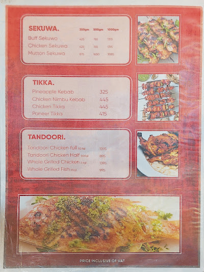 Bhojan Unlimited- The House of Maharaja Thali, Jawalakhel, Lalitpur_menu_4