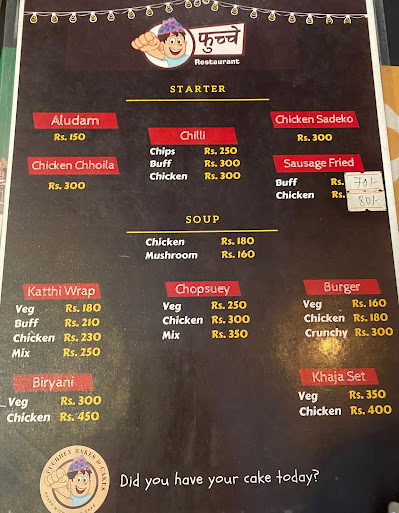 Fuchhey Restaurant menu 4