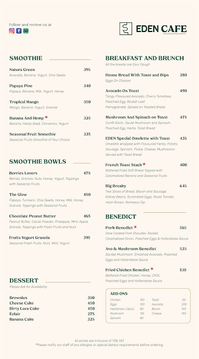 EDEN SANEPA menu 4