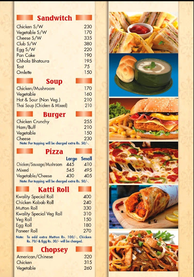 Kwality Cafe - क्वालिटी क्याफे_menu_4
