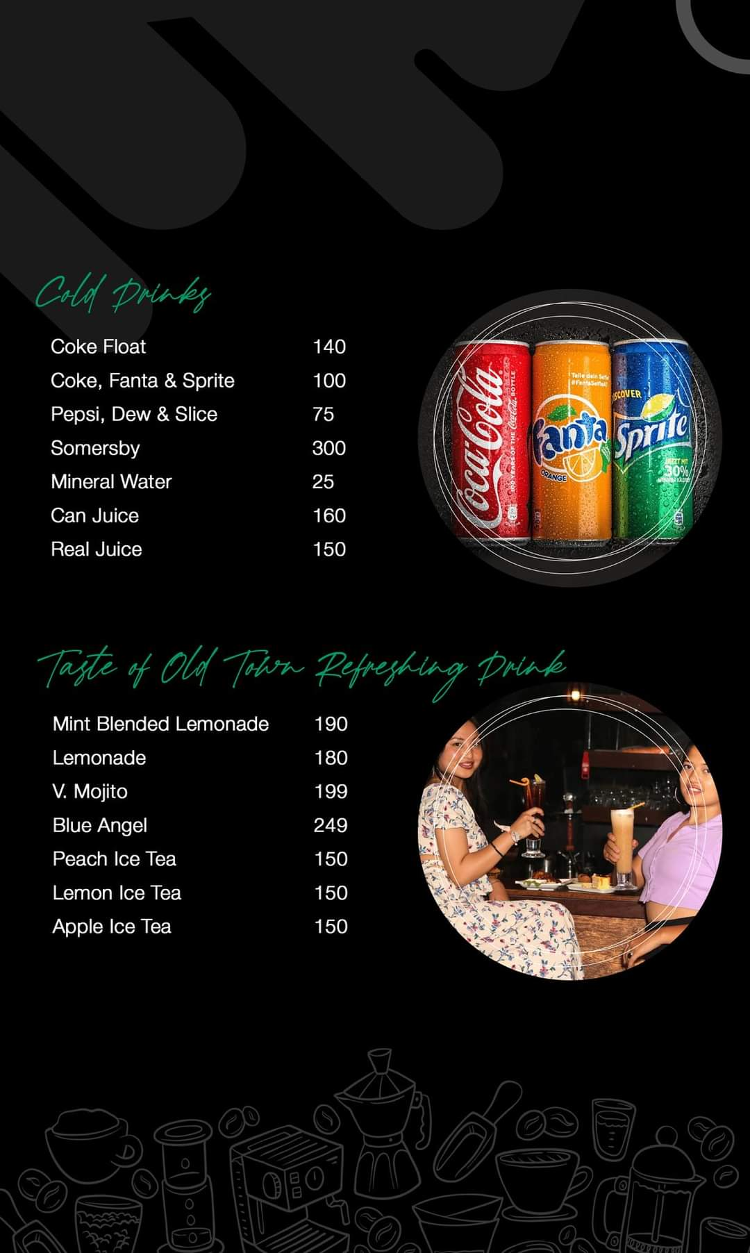 Old Town Restaurant & Coffeeshop menu 4