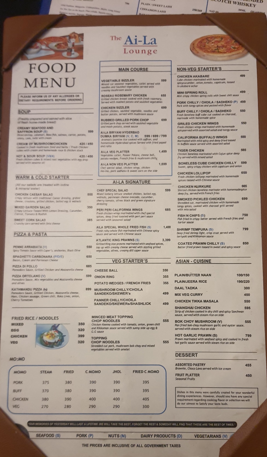The Ai-la Lounge_menu_7