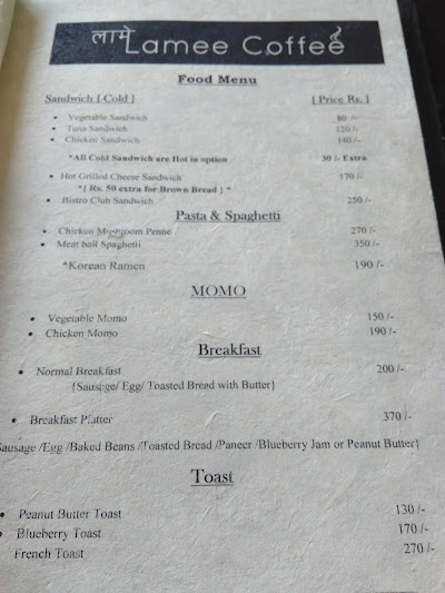 Lamee Coffee - Swoyambhu_menu_8