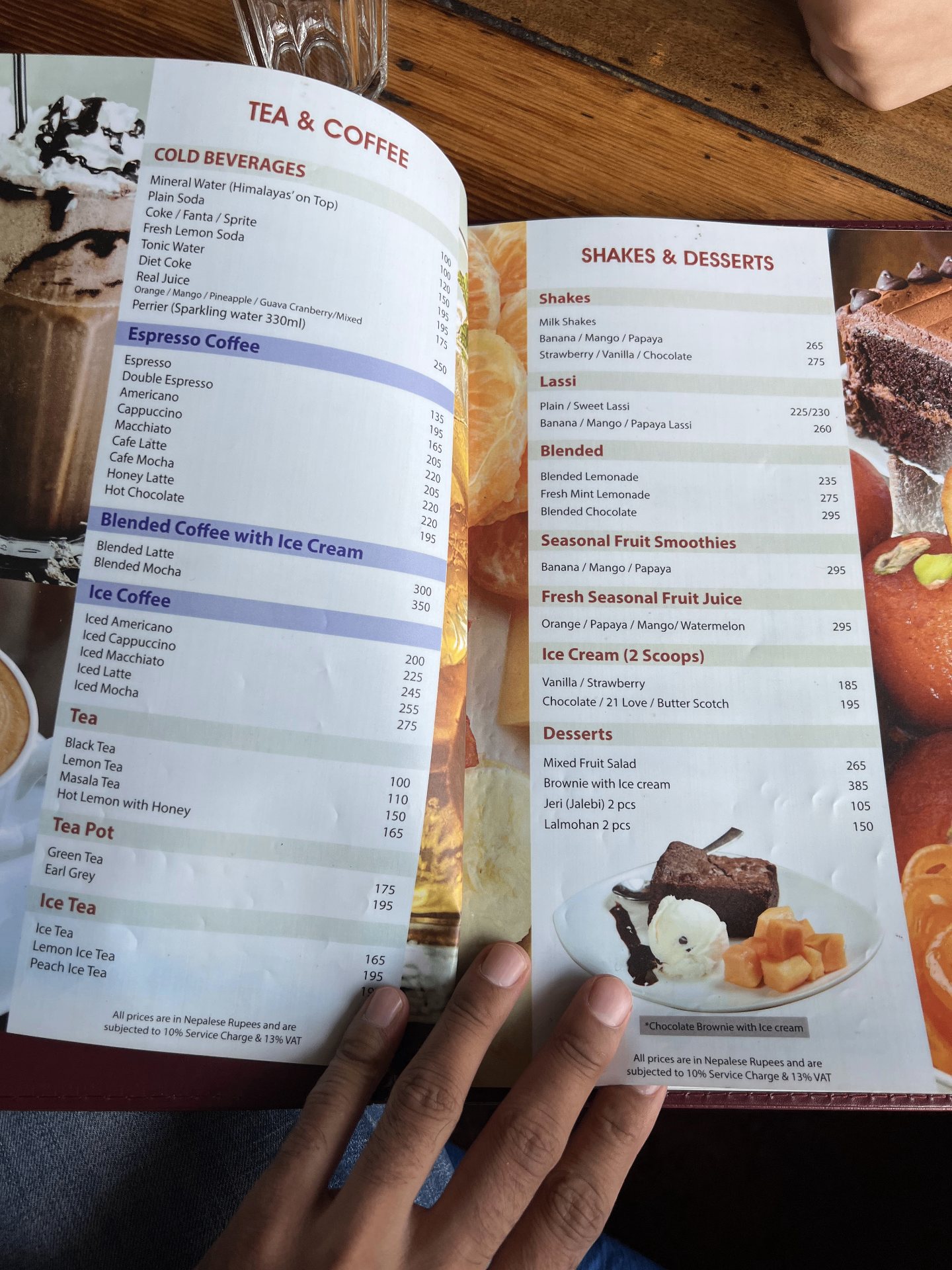 Alice Restaurant menu 3