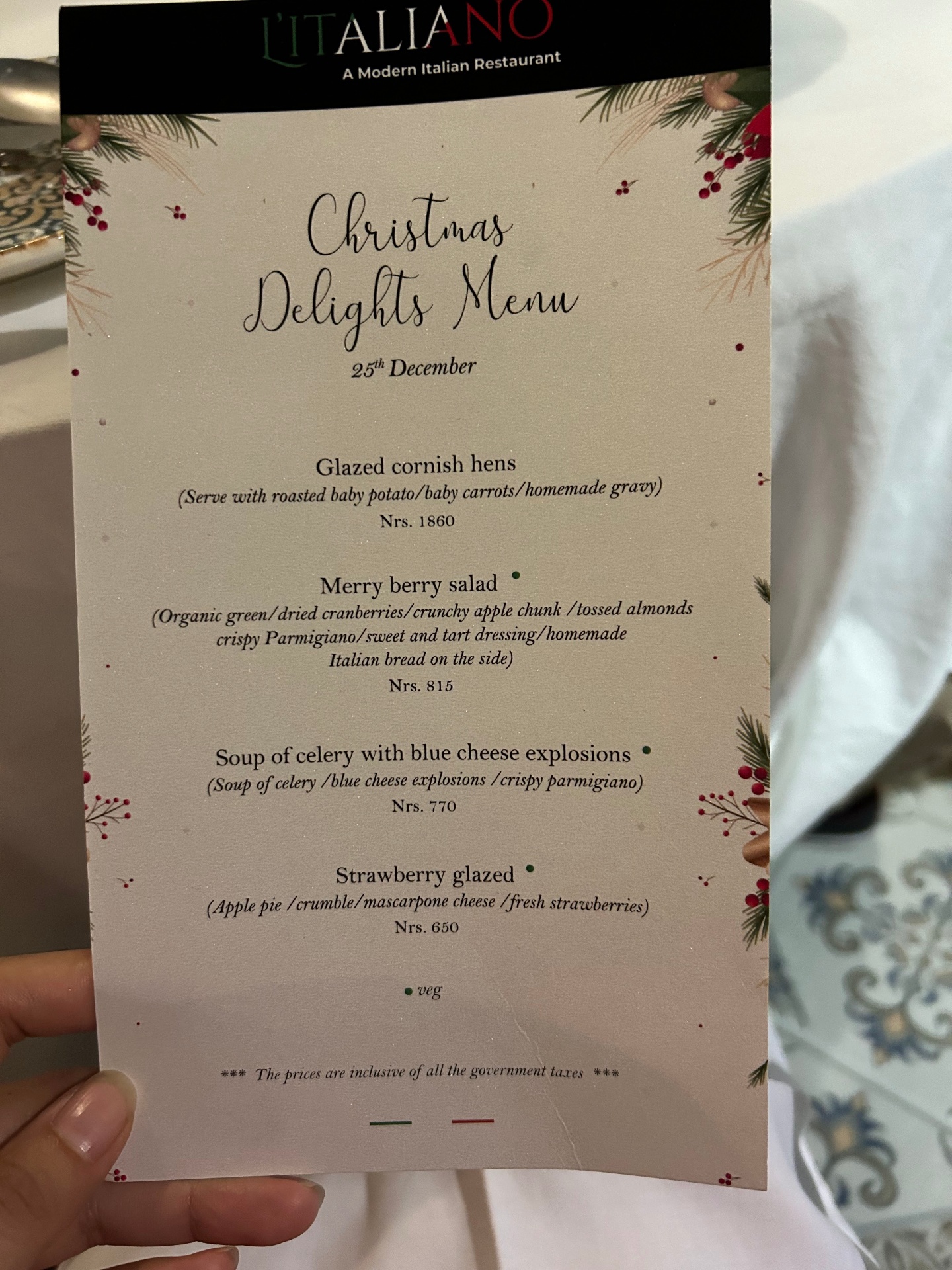 L’Italiano Restaurant_menu_8