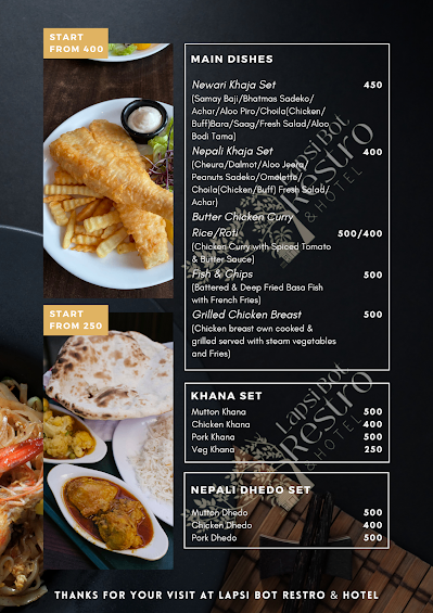 Lapsi Bot Restro & Hotel menu 4