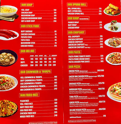 Burger house and crunchy fried chicken mahalaxmisthan menu 2