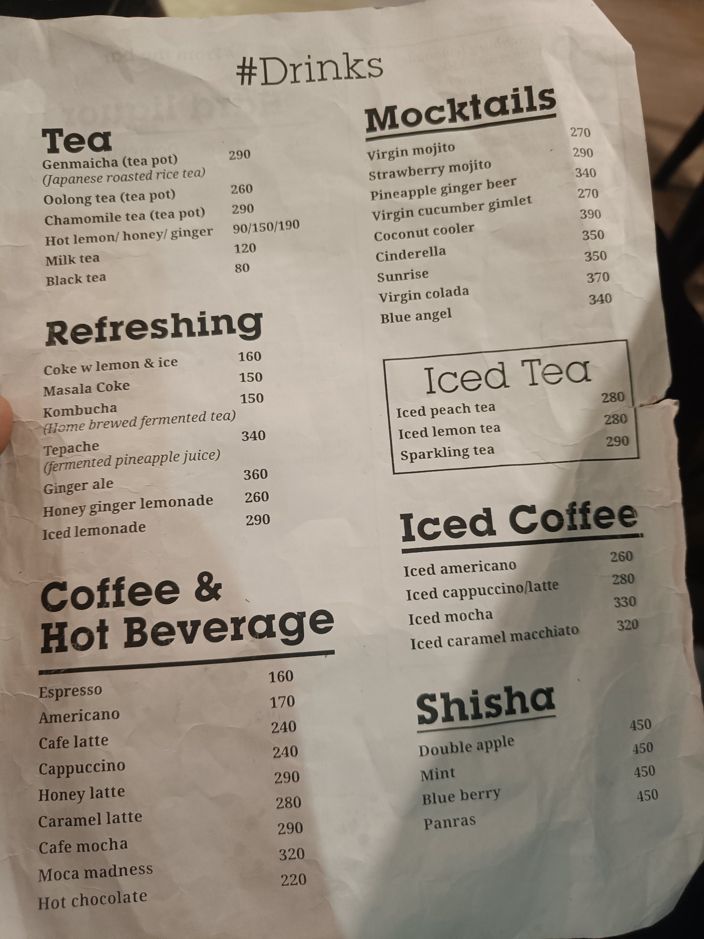 Luma Restaurant menu 3