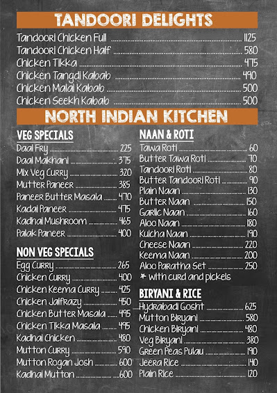 Lasoon Saloon Restaurant& Bar menu 3