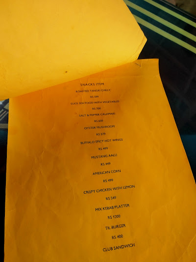 T.A.G Restaurant and Bar menu 4