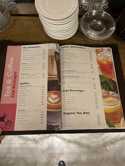 ALICE Restaurant menu 3
