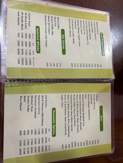 Korean Kitchen Picnic menu 2