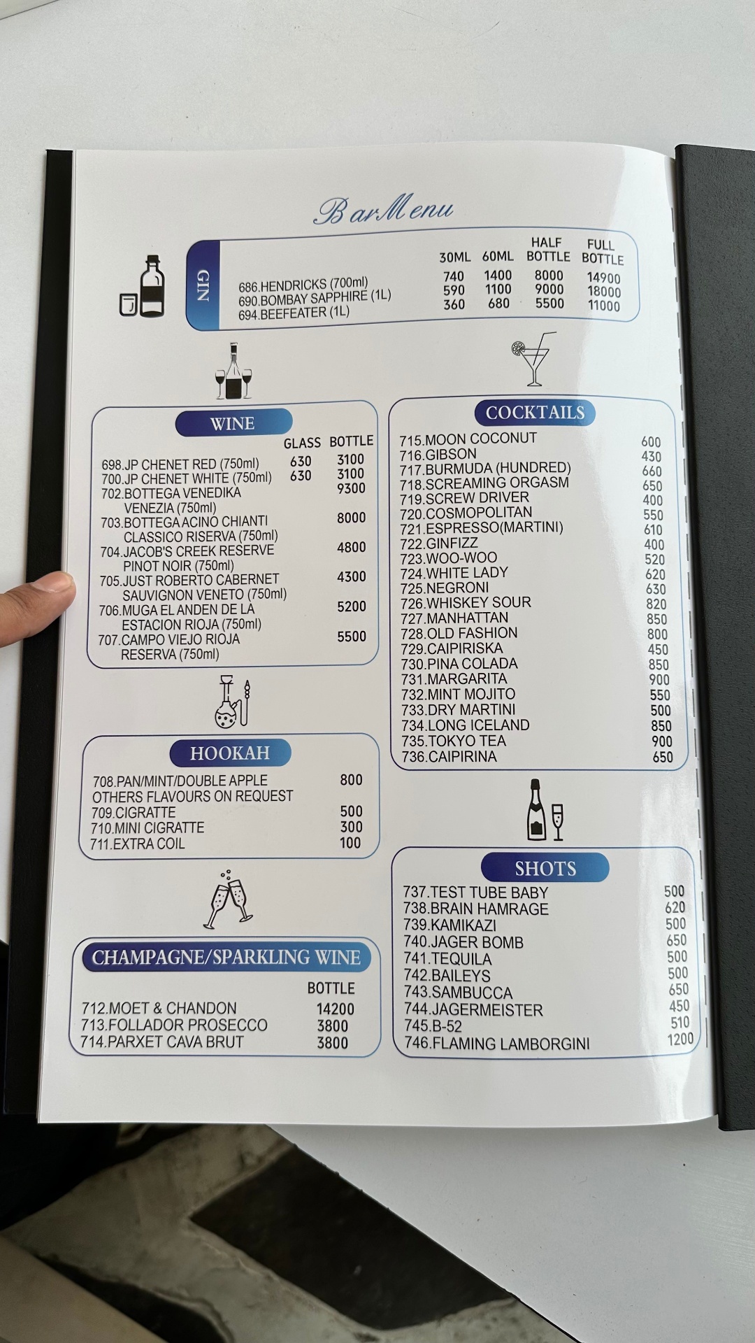 Aema-K Restaurant hotpot chinese continental_menu_18