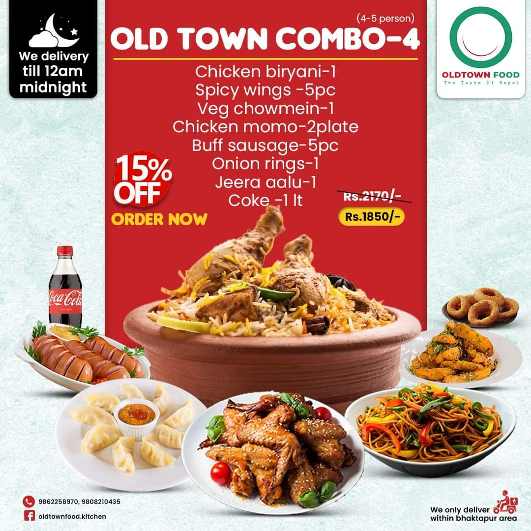 Old Town Restaurant & Coffeeshop menu 2