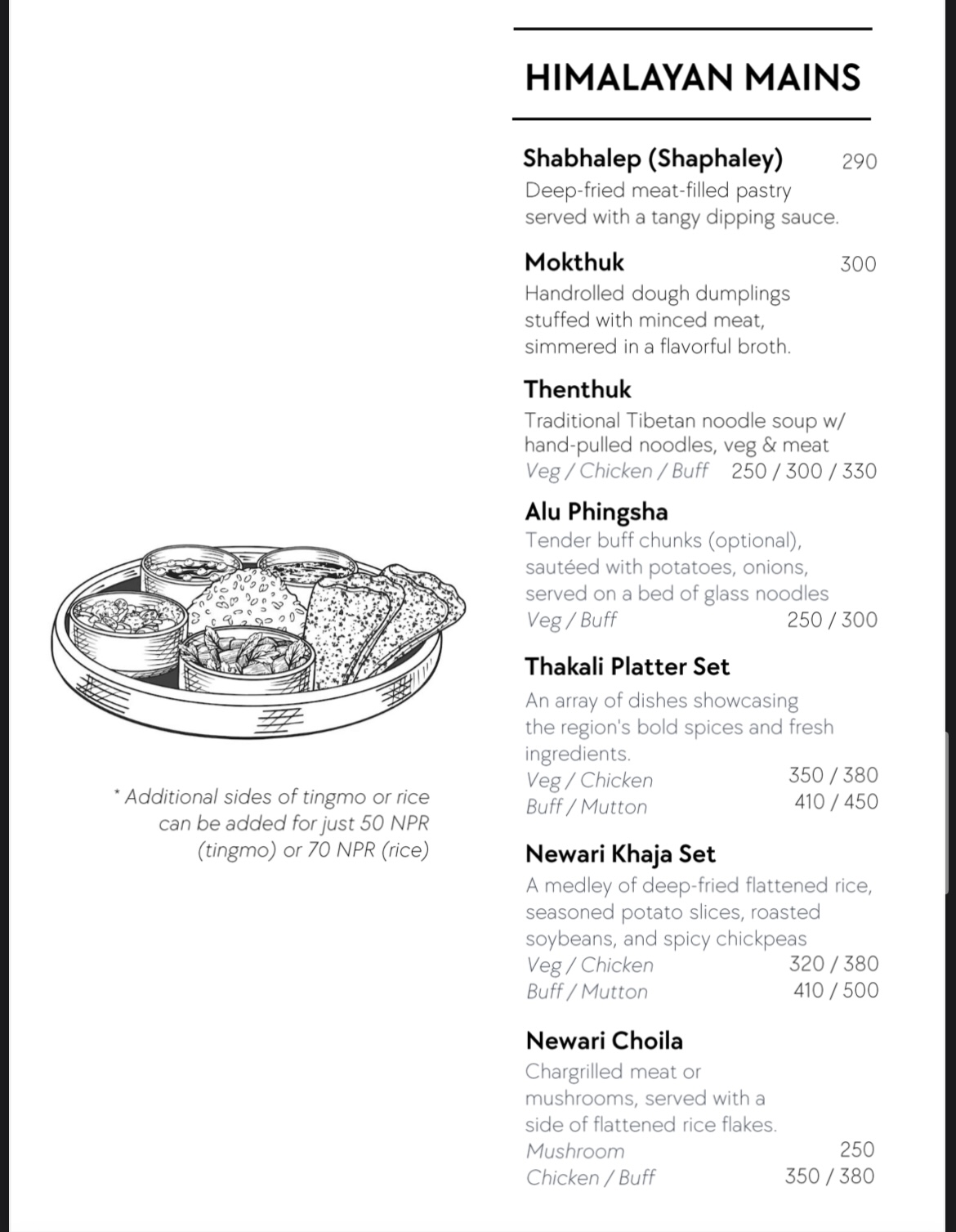 MALAYA CAFE AND RESTAURANT menu 4