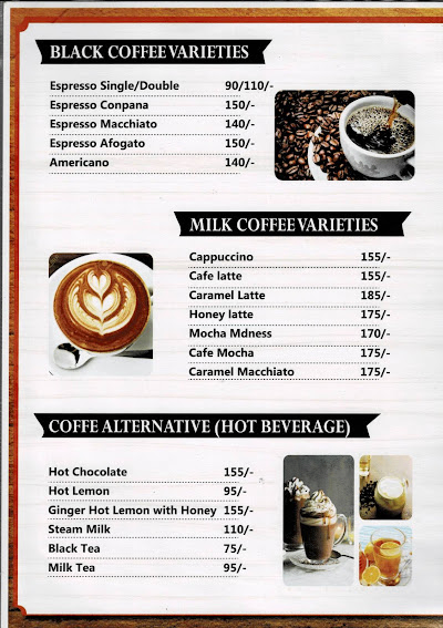 Chef's Burger samakhusi menu 4