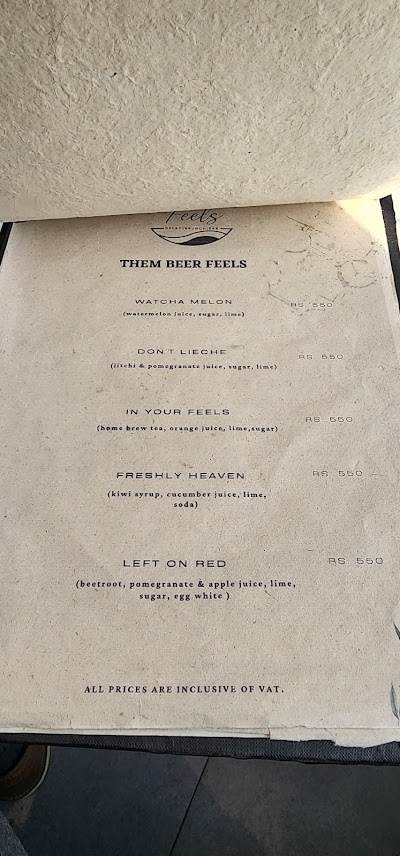 Feels menu 2
