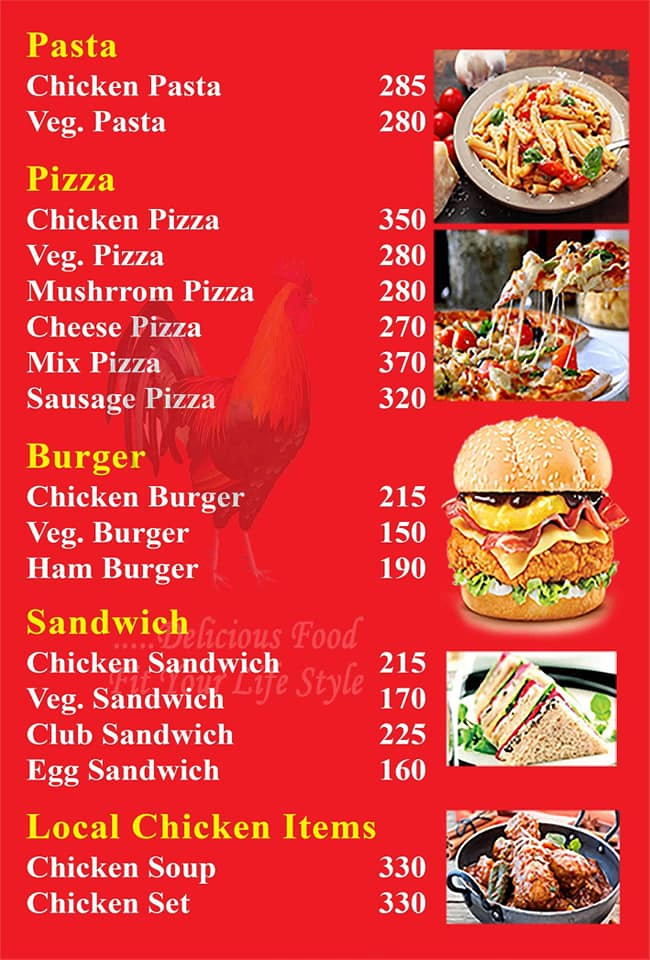 Rato Bhale Fastfood & Tandoori Restaurant menu 4