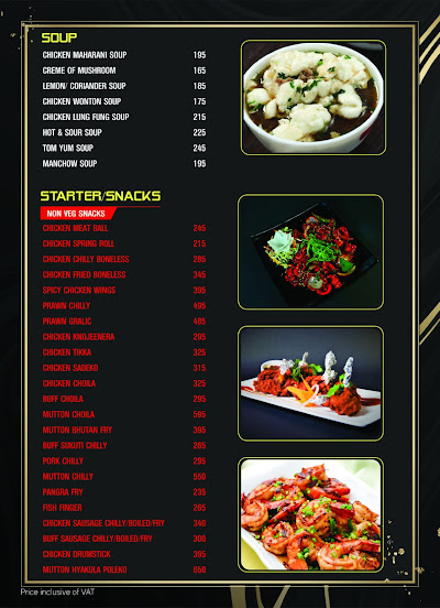 Bhojan Unlimited- The House of Maharaja Thali, Kapan, Kathmandu menu 1