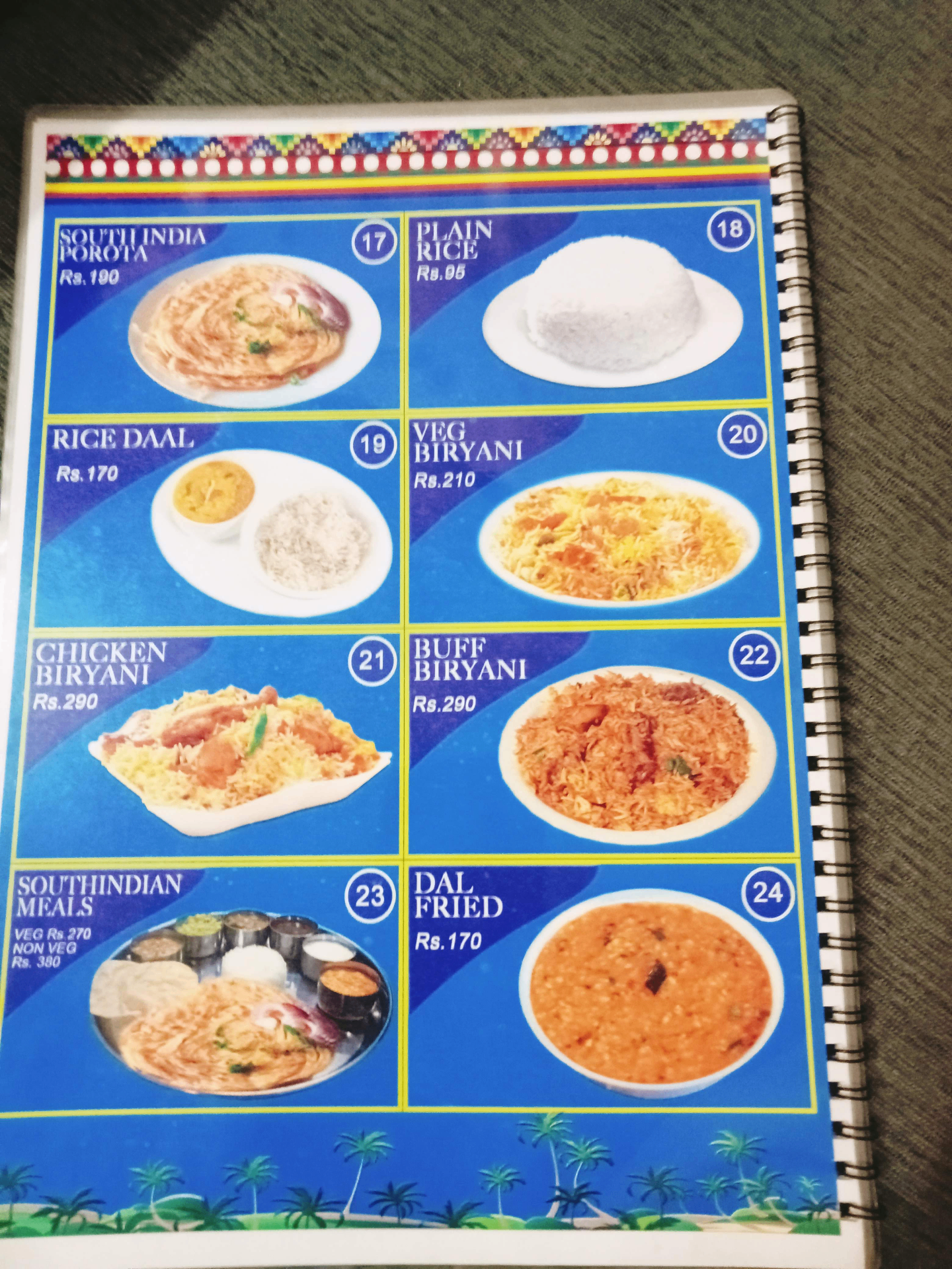 Rungmang Kitchen menu 1