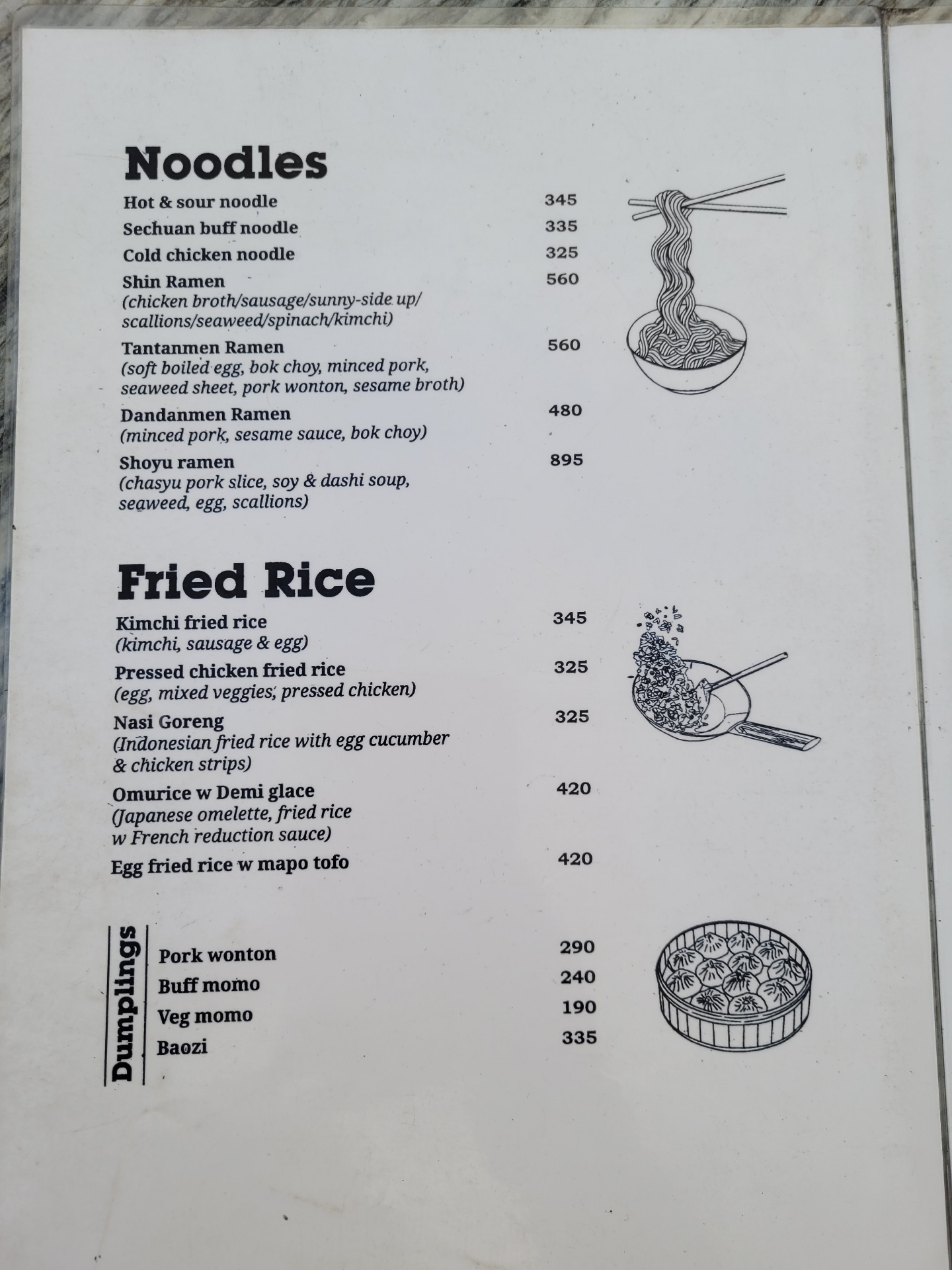 Luma Restaurant menu 2