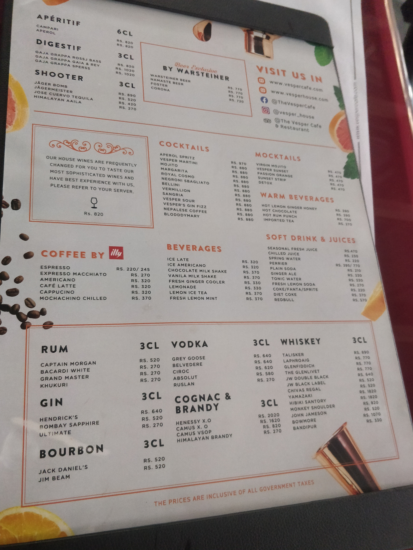 L’Italiano Restaurant menu 2