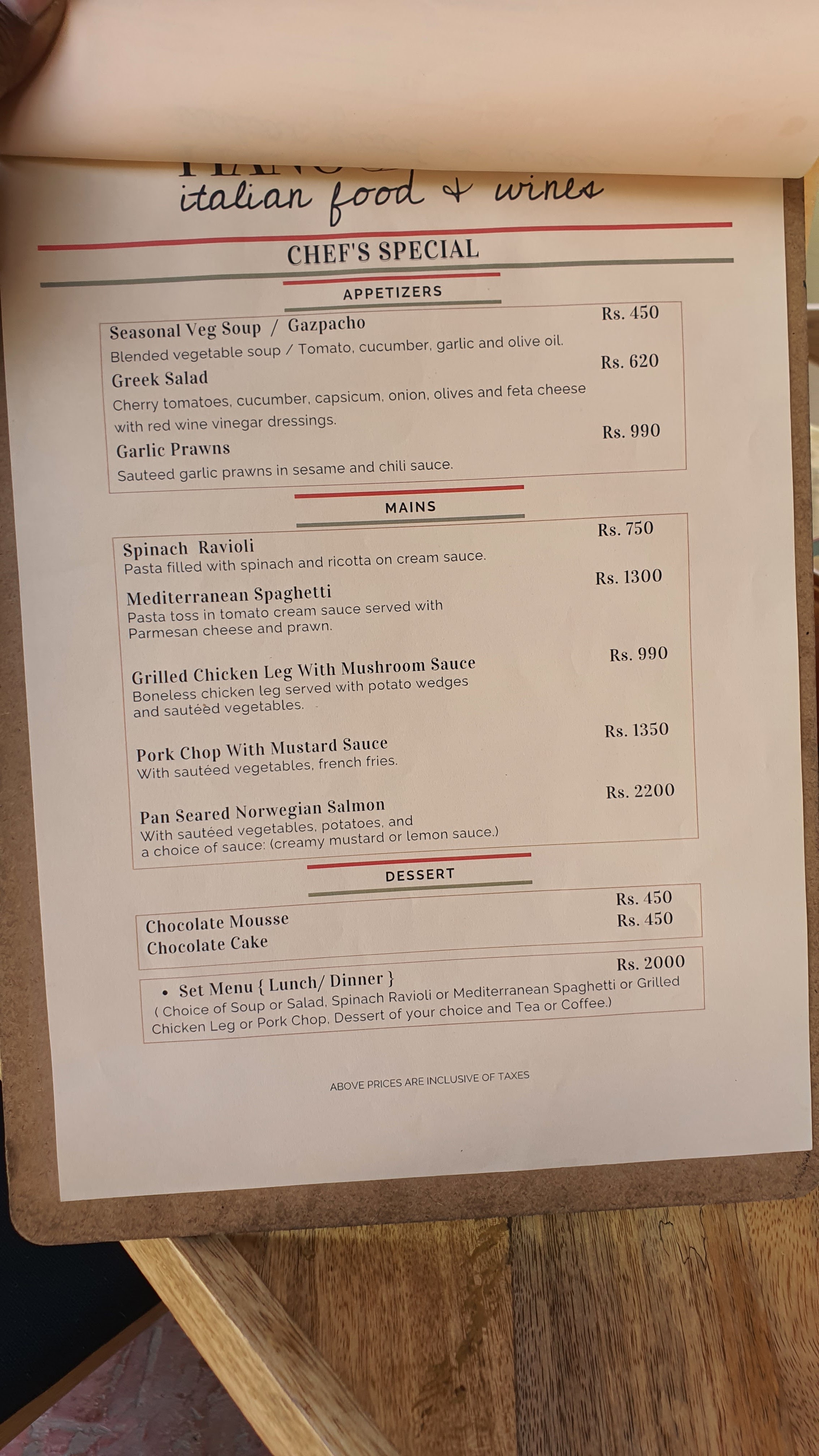 Piano Piano South - Italian Restaurant_menu_5