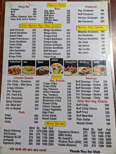 Delicious Mo:Mo Pasal menu 1
