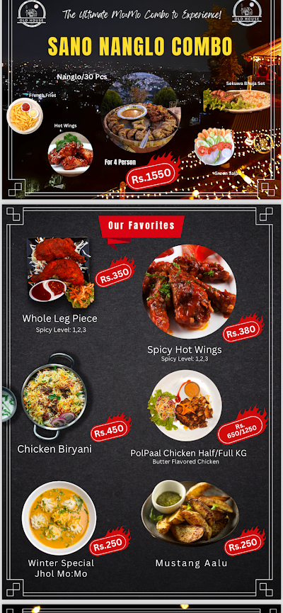 Old House, The Balcony of Kathmandu menu 3