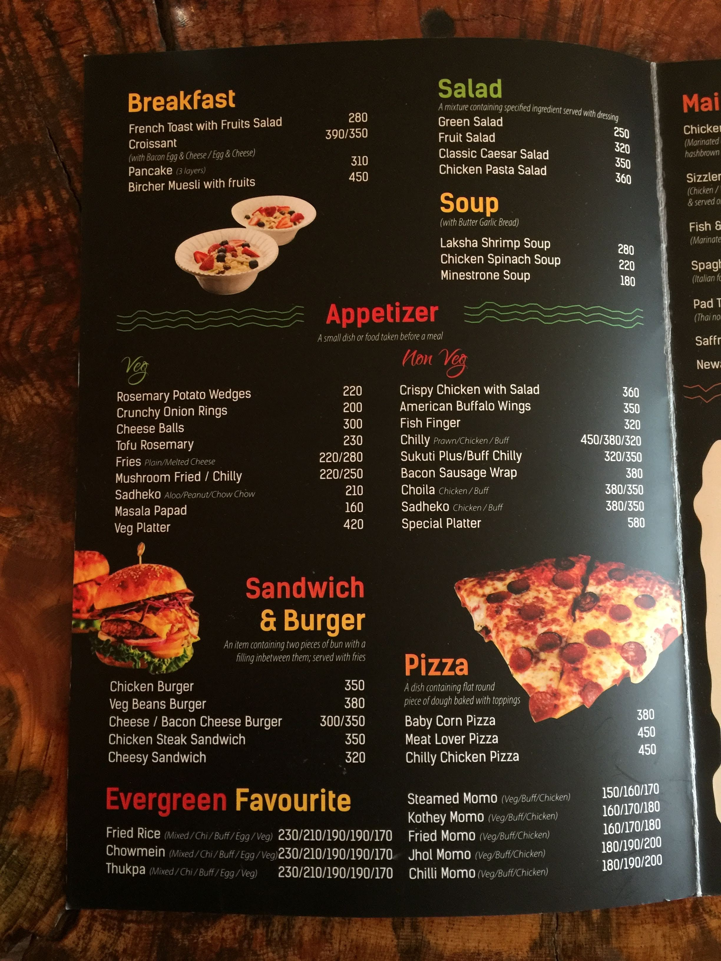 Foodhub by H2O Cafe N Pub - Basantapur menu 2