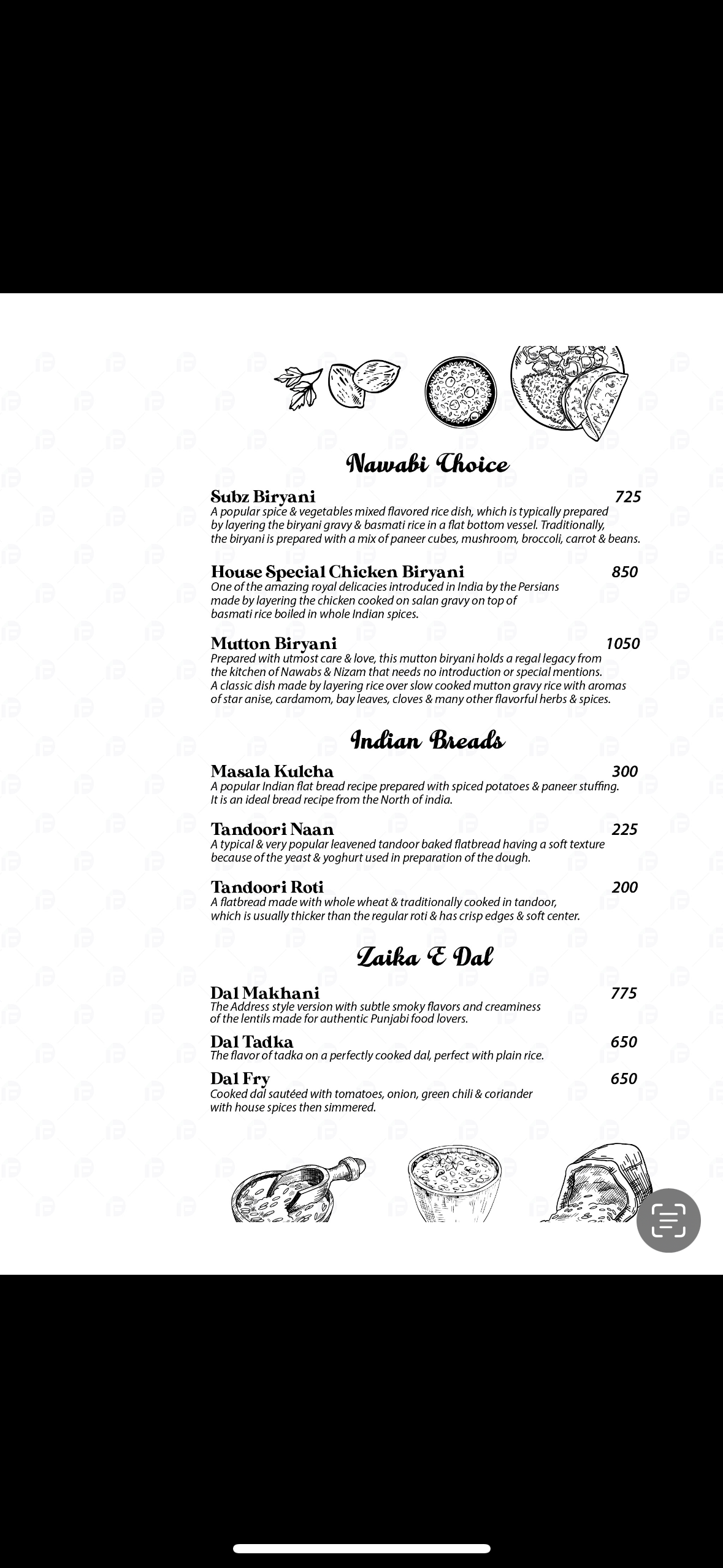 The Address Lounge_menu_6
