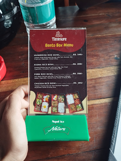 Timmure durbarmarg menu 2