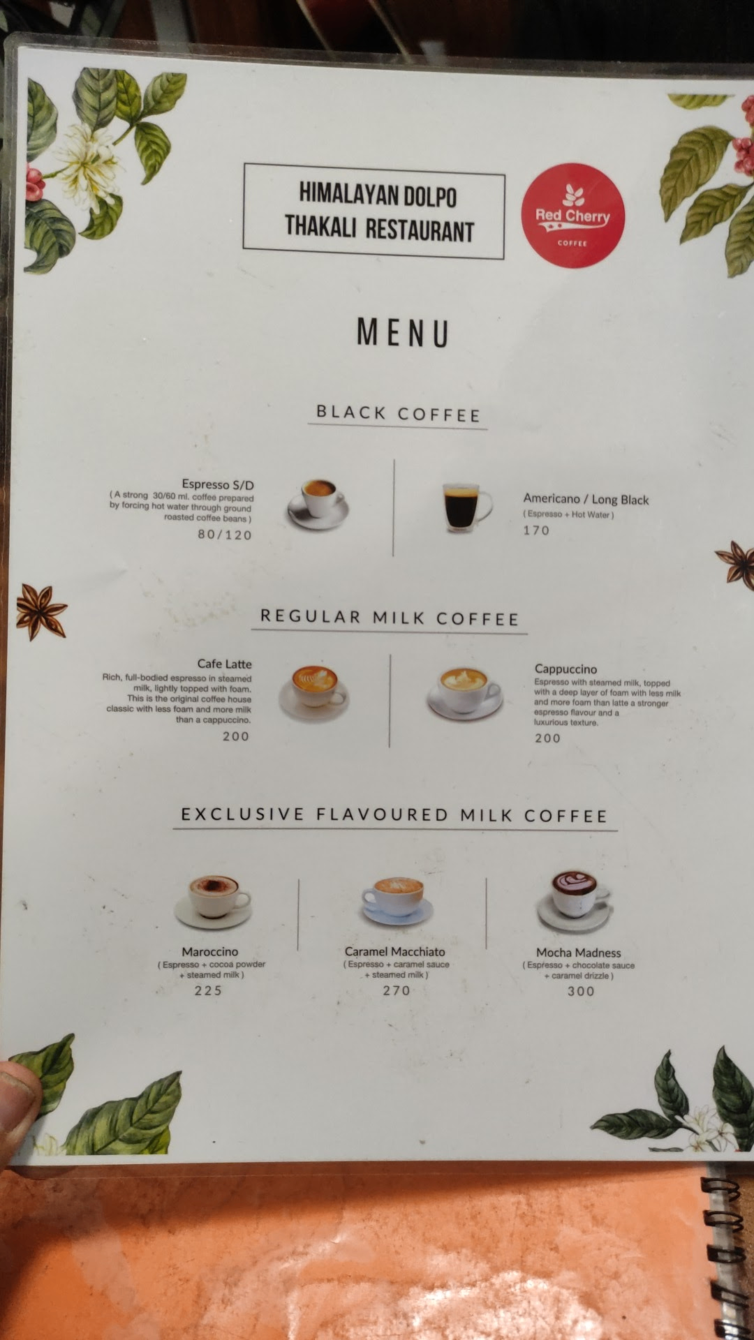 Himalayan Dolpo Thakali Restaurant menu 1