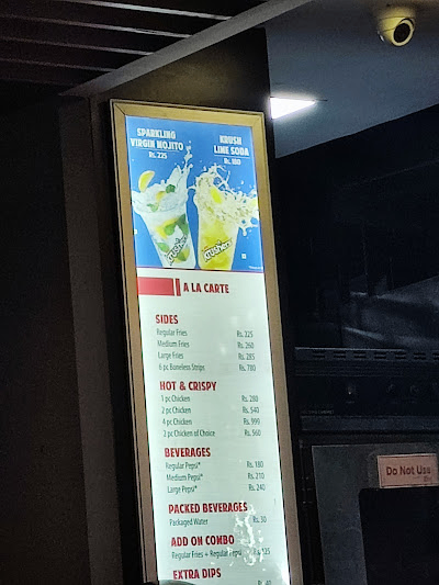 KFC Thimi menu 4