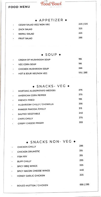 Food Bowl Cafe & Restaurant menu 4