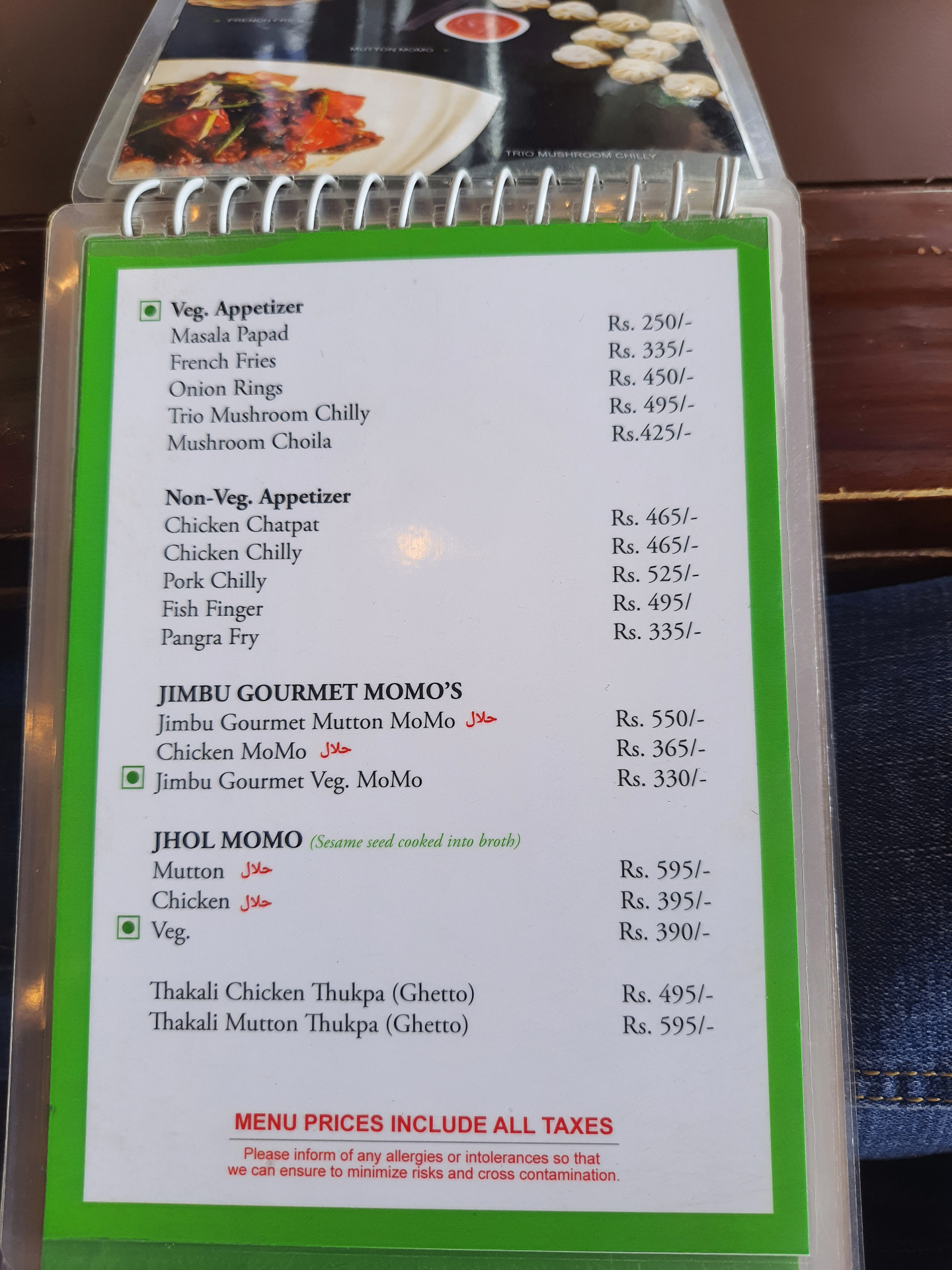 Jimbu Thakali by Capital Grill_menu_5