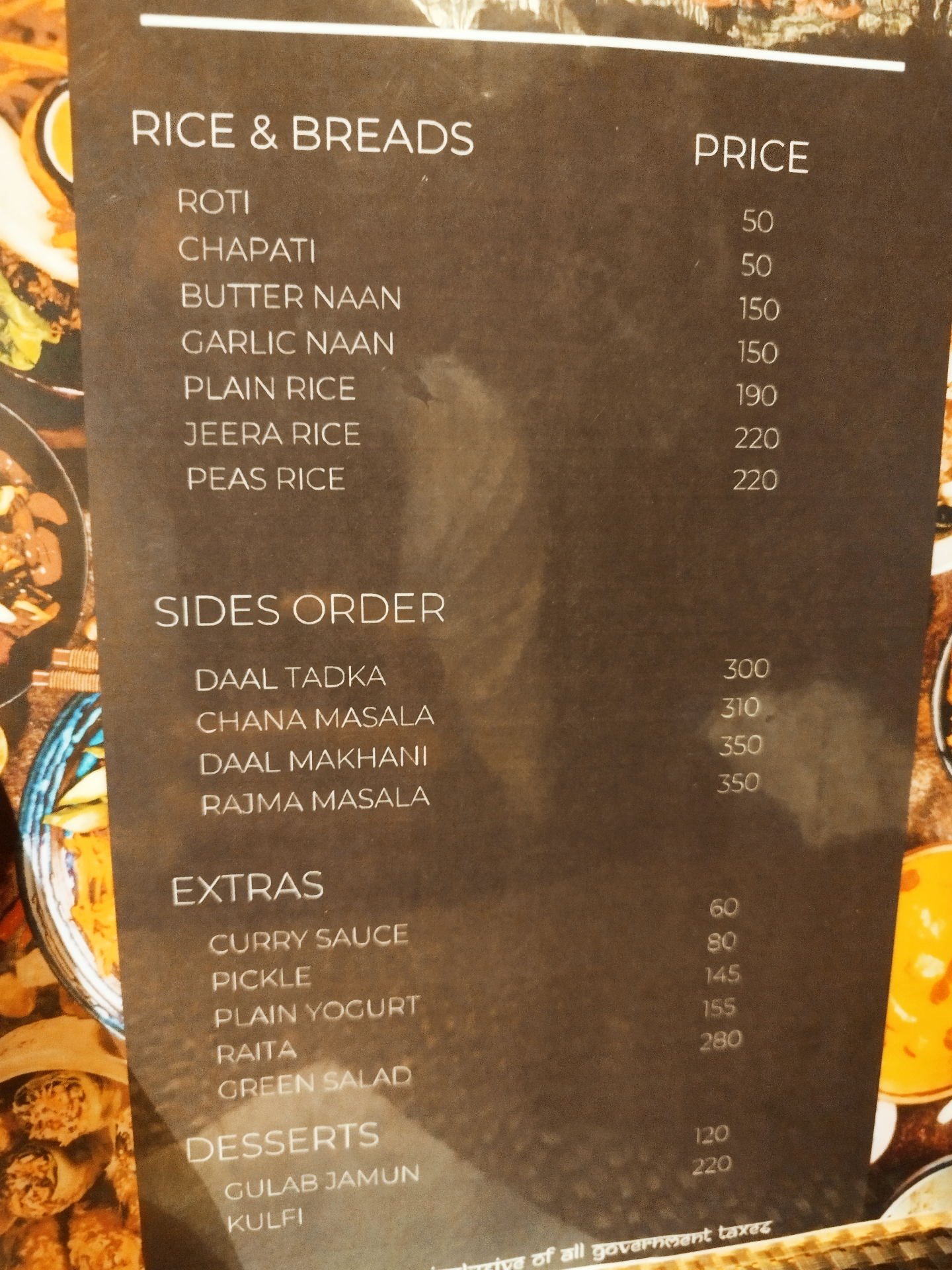 The Ai-la Lounge_menu_1