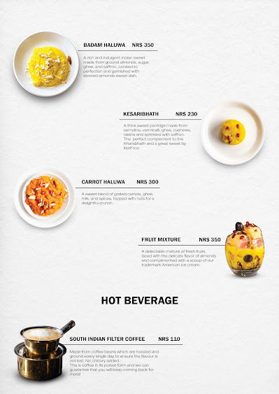 MTR Kathmandu - Vegetarian Restaurant_menu_5