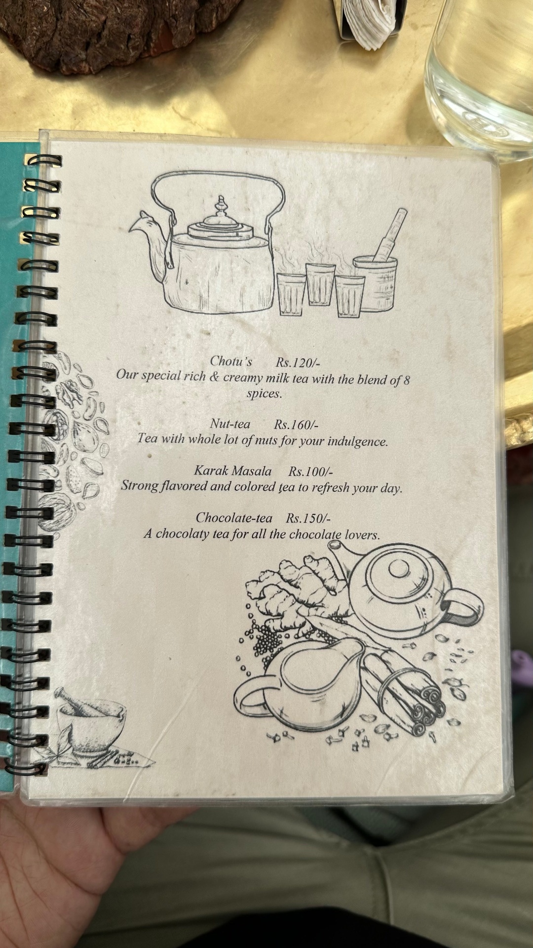 The Chiya Spot Bouddha menu 1