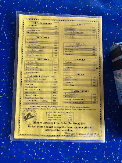 Delicious Mo:Mo Pasal_menu_4