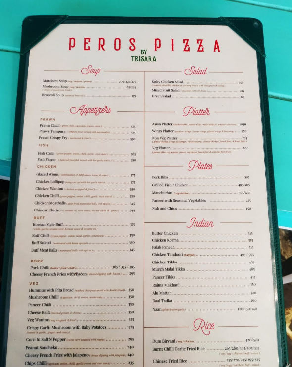 Peros Pizza Lazimpat | Restaurants in Kathmandu | Nosh Nepal