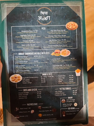 Chiya Adda Basantapur menu 3