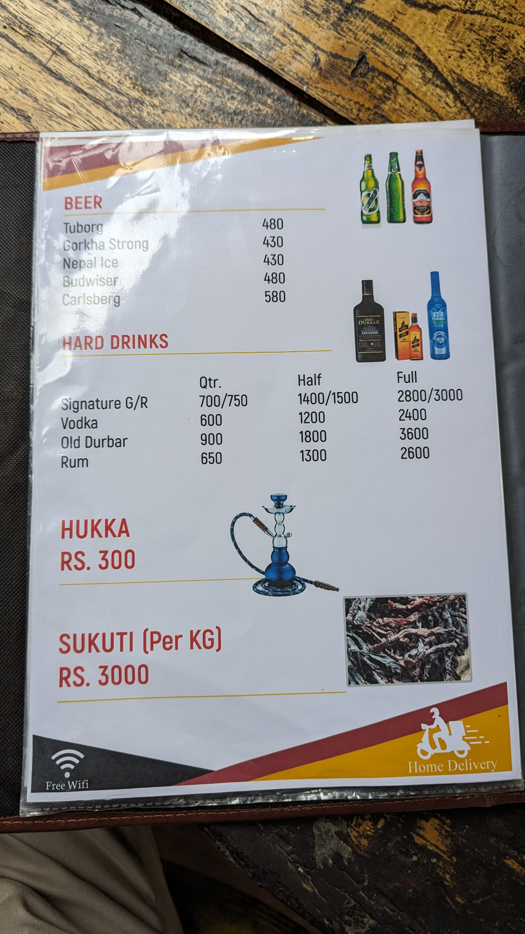 DAURA MO MO menu 3