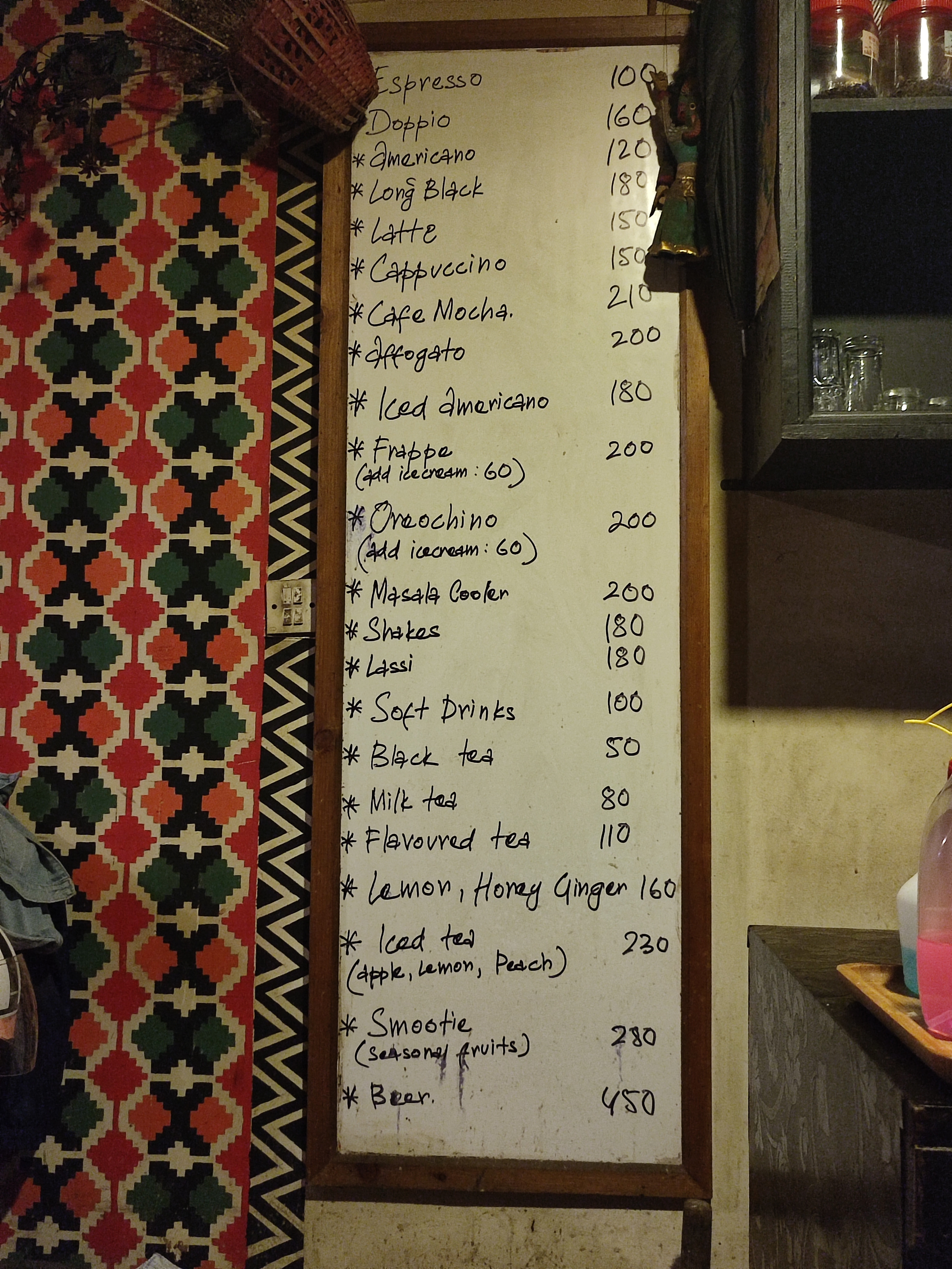 Coffee Tea & Me menu 4