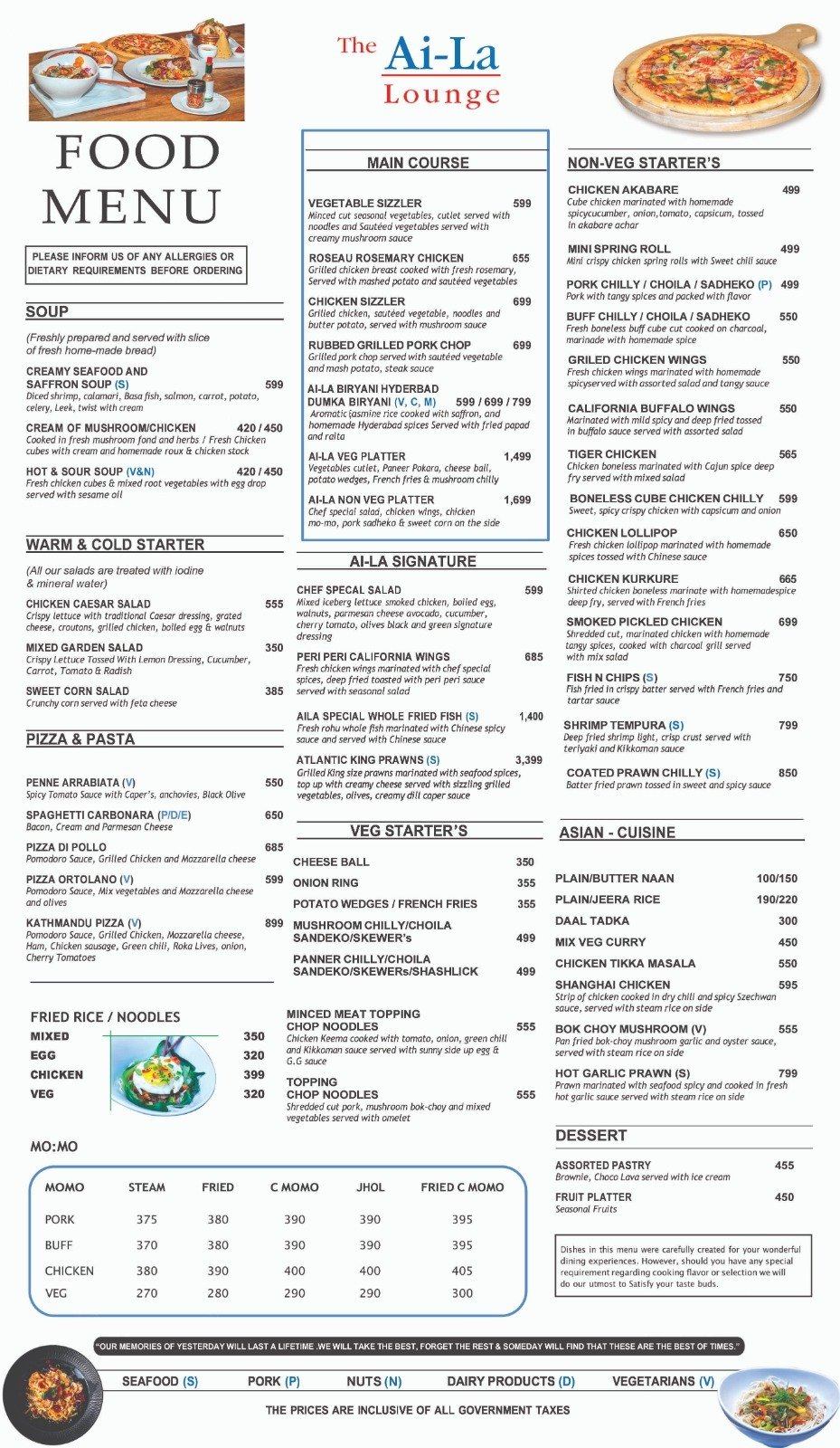 The Ai-la Lounge_menu_9