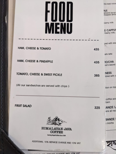 Himalayan Java Coffee - Airport_menu_9